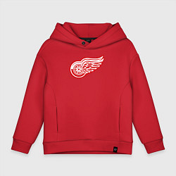 Детское худи оверсайз Detroit Red Wings