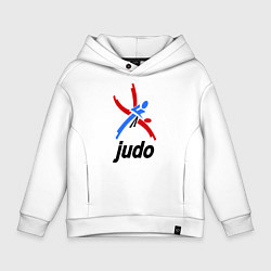 Детское худи оверсайз Judo Emblem