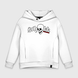 Толстовка оверсайз детская Schokk, цвет: белый