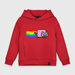 Детское худи оверсайз Nyan Cat