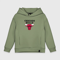 Детское худи оверсайз Chicago Bulls