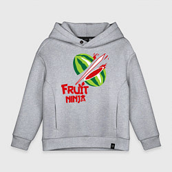 Детское худи оверсайз Fruit Ninja