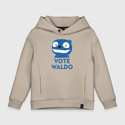 Детское худи оверсайз Vote Waldo