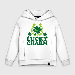 Детское худи оверсайз Lucky charm - подкова