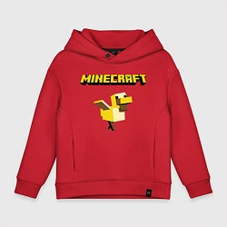 Детское худи оверсайз Minecraft Duck