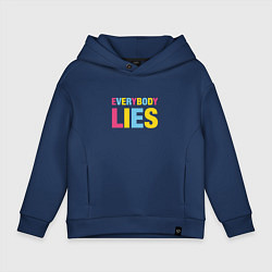 Детское худи оверсайз Everybody Lies