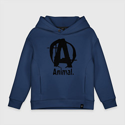 Детское худи оверсайз Animal Logo