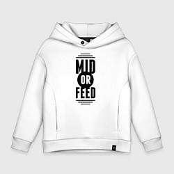 Детское худи оверсайз Mid or feed