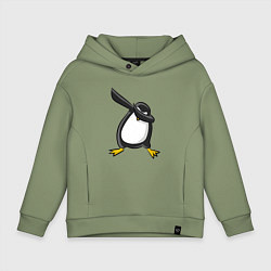 Детское худи оверсайз DAB Pinguin