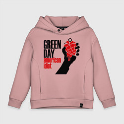 Детское худи оверсайз Green Day: American idiot