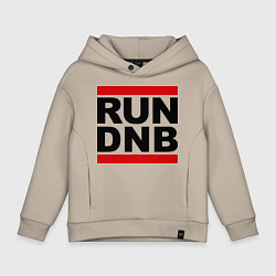 Детское худи оверсайз RUN DNB