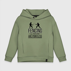 Детское худи оверсайз Fencing