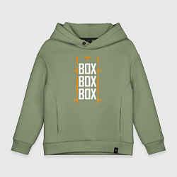 Детское худи оверсайз Box box box