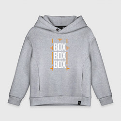 Детское худи оверсайз Box box box