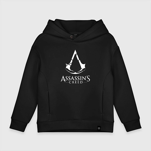 Детское худи оверсайз Assassin’s Creed / Черный – фото 1