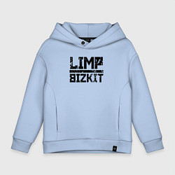 Толстовка оверсайз детская LIMP BIZKIT, цвет: мягкое небо