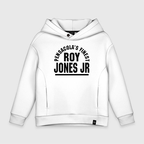 Детское худи оверсайз Roy Jones Jr / Белый – фото 1