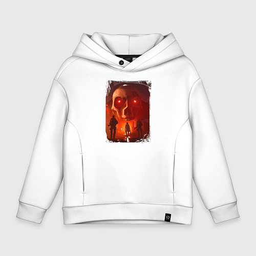Детское худи оверсайз The Division 2 / Белый – фото 1
