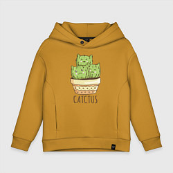 Детское худи оверсайз Catctus