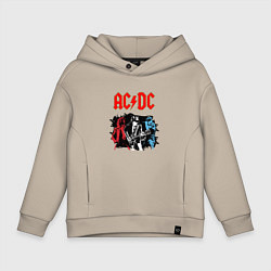 Детское худи оверсайз ACDC