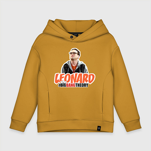 Детское худи оверсайз Leonard / Горчичный – фото 1