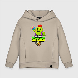 Детское худи оверсайз BRAWL STARS SPIKE