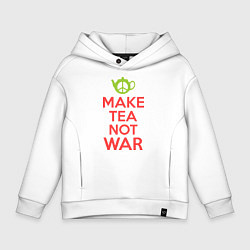 Детское худи оверсайз Make tea not war