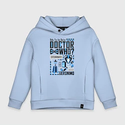 Детское худи оверсайз Hello, i'm the Doctor