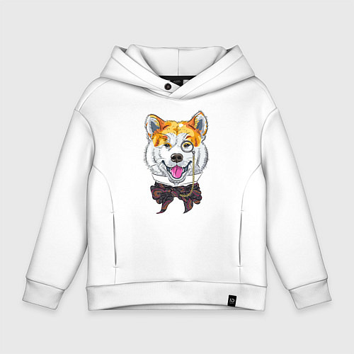 Детское худи оверсайз Граф / Белый – фото 1