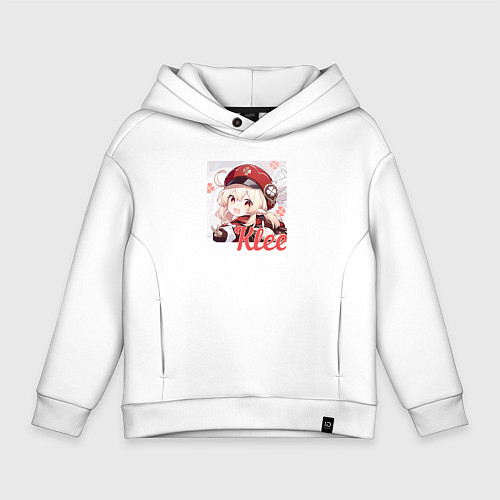 Детское худи оверсайз Klee / Белый – фото 1