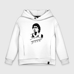 Детское худи оверсайз Diego Maradona