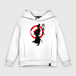 Толстовка оверсайз детская Ghost of Tsushima, цвет: белый