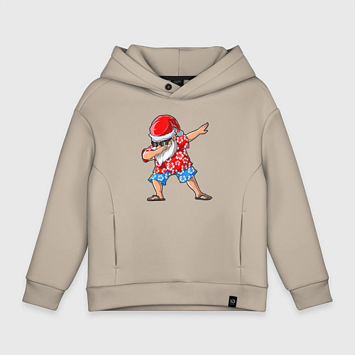 Детское худи оверсайз Dabing Santa / Миндальный – фото 1