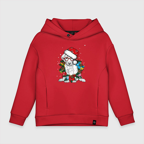 Детское худи оверсайз ЛабриСанта / Красный – фото 1