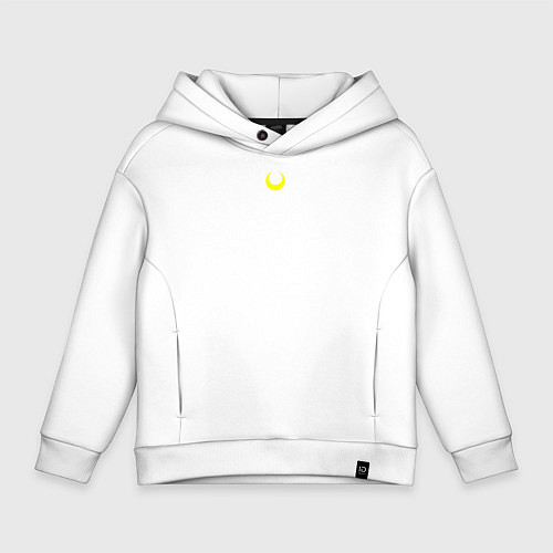 Детское худи оверсайз Sailor Moon / Белый – фото 1