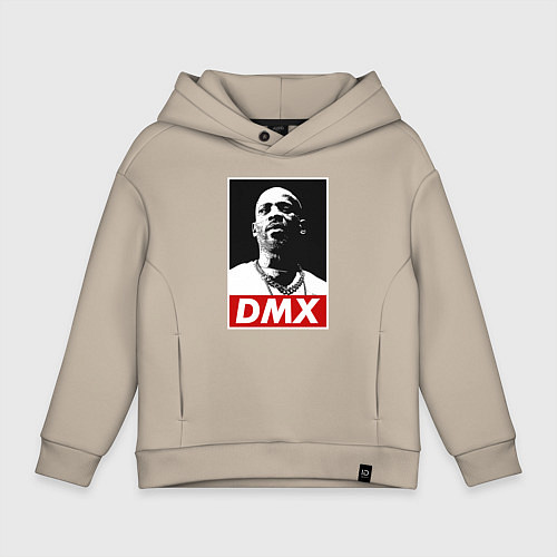 Детское худи оверсайз Rapper DMX / Миндальный – фото 1