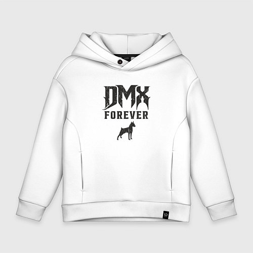 Детское худи оверсайз DMX Forever / Белый – фото 1