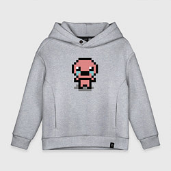 Толстовка оверсайз детская Pixel isaac, цвет: меланж