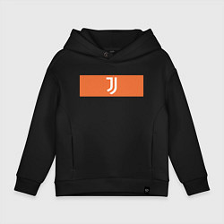 Детское худи оверсайз Juventus Tee Cut & Sew 2021