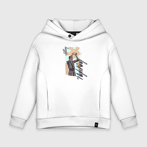 Детское худи оверсайз Fillory King / Белый – фото 1