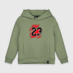 Детское худи оверсайз Bulls 23