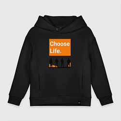 Детское худи оверсайз Choose Life