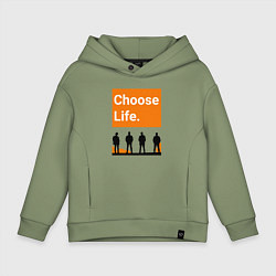 Детское худи оверсайз Choose Life