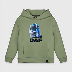 Детское худи оверсайз Daf Truck