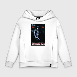 Толстовка оверсайз детская Terminator JD, цвет: белый