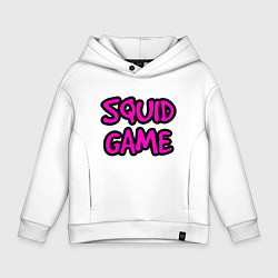 Детское худи оверсайз Squid Game Pinker