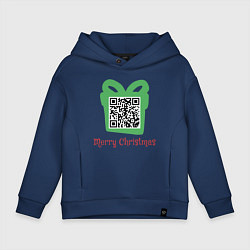 Детское худи оверсайз QR Christmas