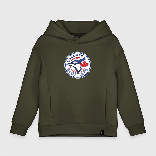 Детское худи оверсайз Toronto Blue Jays / Хаки – фото 1