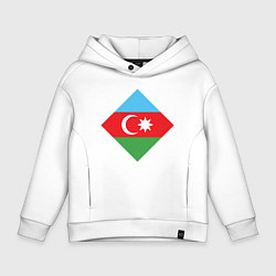 Детское худи оверсайз Flag Azerbaijan