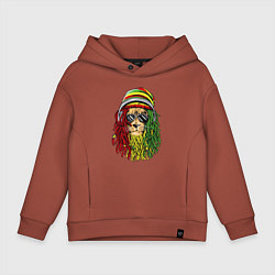 Детское худи оверсайз Rasta lioN